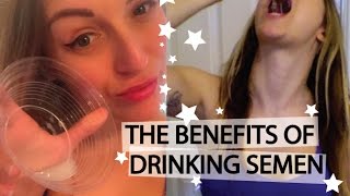 The Benefits Of Drinking Semen With Tracy Kiss
