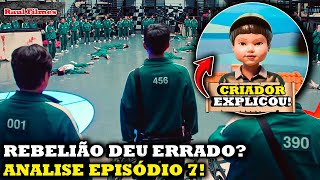 ROUND 6 2 TEMPORADA ANALISE EP 7 E CENA POS CREDITOS EXPLICADA PELO CRIADOR!