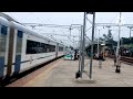 1st trail run of belagavi ksr bengaluru vandebharat express skipping ranebennur station