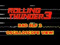 Rolling Thunder 3 (GEN/MD) - Bad Elf 2 - In Oscilloscope View!