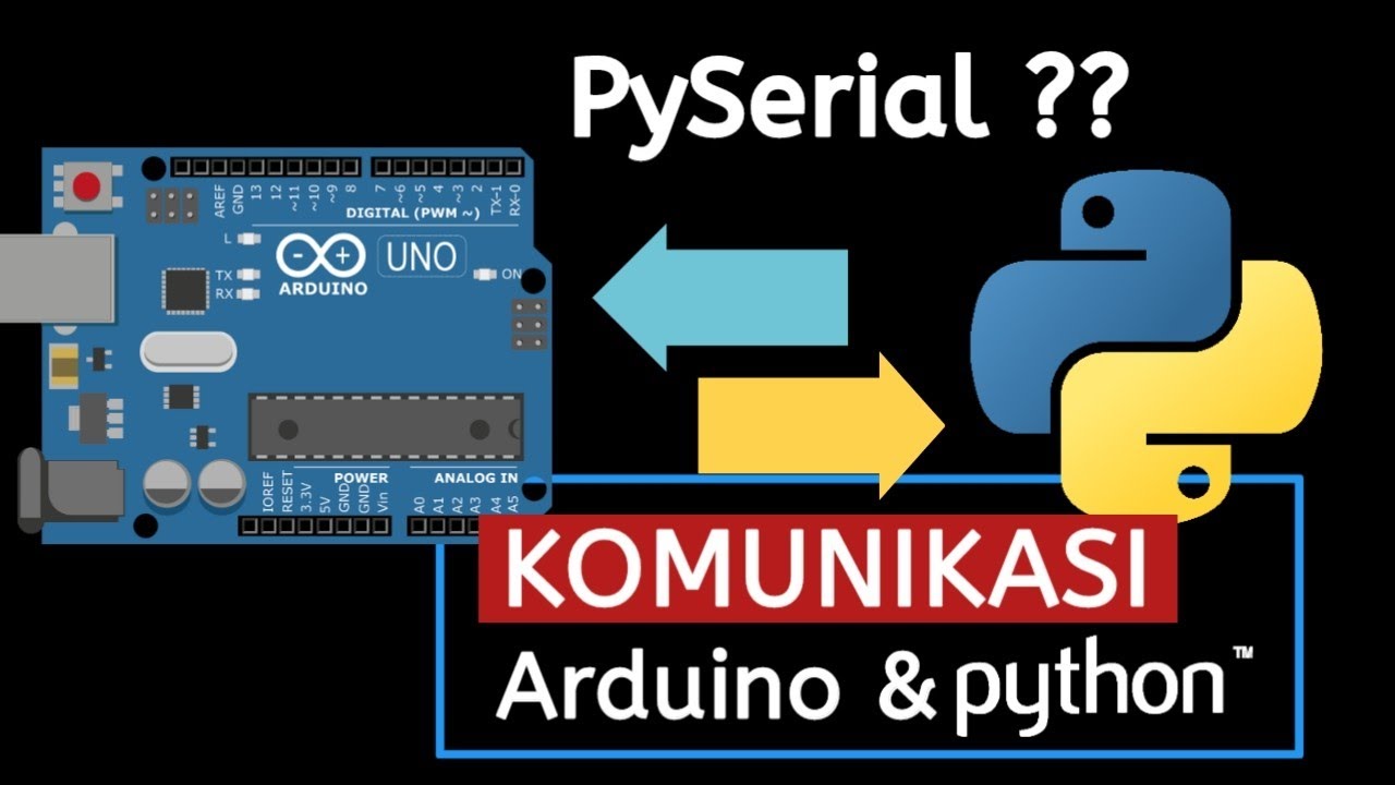 Komunikasi Serial Arduino Dan Python Menggunakan Library PySerial - YouTube