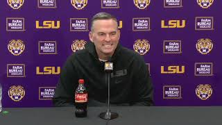 LSU Matt McMahon discusses start of SEC season with Vanderbilt