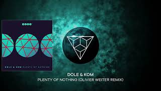 PREMIERE: Dole \u0026 Kom - Plenty Of Nothing (Feat. Johanson) (Olivier Weiter Remix) [3000Grad Records]