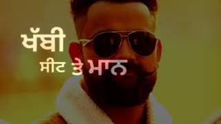 German gun // amrit maan // WhatsApp status// new Punjabi song of 2019