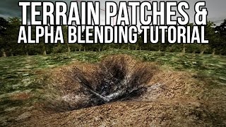 Basic Terrain Patches and Alpha Blending Tutorial // CoD 5 Radiant