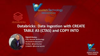 Databricks: Data Ingestion with CREATE TABLE AS (CTAS) and COPY INTO