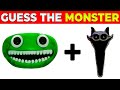 Guess MONSTERS EMOJI & VOICE | Garten of Banban 7 + Poppy Playtime | Jumbo Josh, Nightmare Catnap