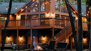 Alpine River Escape- Chattahoochee River Front Luxury Log Cabin Vacation Rental