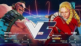 Storm Kubo (Abigail) vs DCFG-SalGu (Karin)：ストーム久保（アビゲイル）vs DCFG-SalGu（かりん）