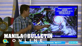 Wind Signal no. 1 raised due to super typhoon Betty