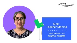 Meet Teacher Monina