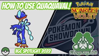 How To Use Quaquaval! | VGC Spotlight | Pokemon Scarlet & Violet | TeamBuilding Guide