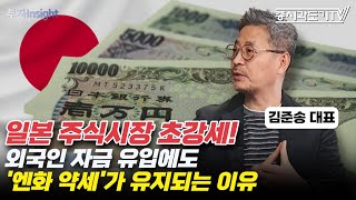 일본 주식시장 초강세! 외국인 자금 유입되는데 '엔화 약세'가 유지되는 이유  | 김준송 전 리먼브라더스 한국 대표 #2 [투자Insight]