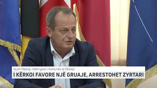 I KËRKOI FAVORE NJË GRUAJE, ARRESTOHET ZYRTARI | T7