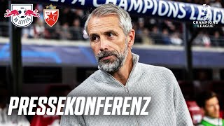 "Schritt für Schritt": PK nach RB Leipzig - Roter Stern Belgrad | Champions League