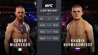 EA Sports UFC 3 : Pro Gameplay Fight Between Conor McGregor And Khabib Nurmagomedov PS4.