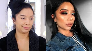 1hr EXTREME MAKEUP TRANSFORMATION | CHIT CHAT GET READY WITH ME
