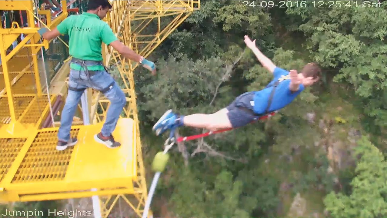 Bungee Jumping Rishikesh - YouTube