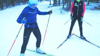 Hip Motion and Skate Skiing Technique