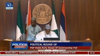 Political Round-Up: Buhari Meets Christian Leaders, Signs Exec Order To Aid Corruption War