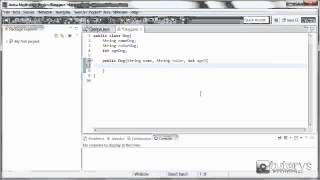 How to use a constructor with parameters in Java?