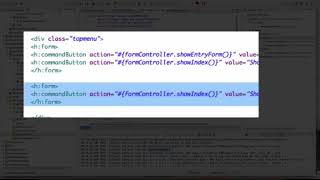 JavaEE Web App 22 - Web App 09 - Nav Buttons
