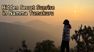 Hiking the Hidden Gem-Sunrise point in Tumkur | Secret Viewpoint you need to see | Escape in Nature