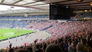 Hearts song at Hampden | Hearts v Hibs | Scottish Cup Semi Final 2022