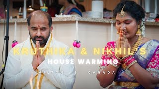 🔥 Kruthika \u0026 Nikhil's Grand Housewarming (Telugu) || Extended Edition || MILTON || CANADA 🔥