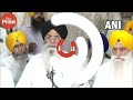 a religious issue is being given political colour sgpc chief harjinder singh on gurbani telecast