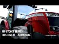 Customer Thoughts on a Massey Ferguson 8700 S Series Tractor