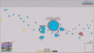 First Attempt Playing MotherShip | Diep.io #1