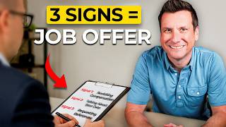 3 Biggest Signs Your Interview Just Turned Into a Job Offer
