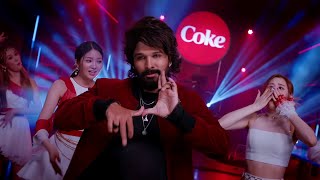 Allu Arjun New Song Memu Aagamu  With Armaan Malik | Coca Cola New Ad IconStar