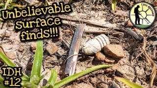 IDH Episode 12: Unbelievable surface finds while metal detecting!!!