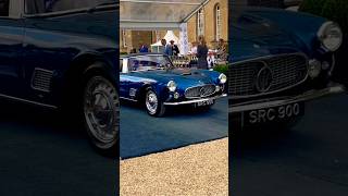 CLASSIC 1960 MASERATI 3500 GT SRC900 TOURING DRIVING AT CAR CONCOURS SHOW! #shorts #cars #trending