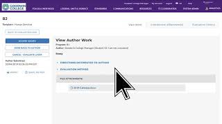 TASKSTREAM: How To Check Student Work