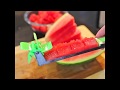 Watermelon Windmill Slicer Cuts The Perfect Cubes Out of The Melon [TECHCOOLIFESTYLE]