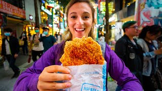 Street Food in Taiwan - TAIPEI'S #1 FRIED CHICKEN at Hot Star + TAIWANESE STREET FOOD in Ximending!