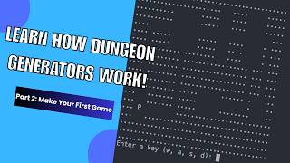 Make Your First Game (Part 2) | Learn How Dungeon Generators Work #dungeoncrawl #codingtutorial
