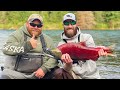 TROUT & SALMON Fishing on Kenai River in ALASKA