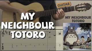 My Neighbour Totoro (Guitar) [Notation + TAB] となりのトトロ (ギター)