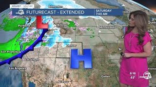 Unseasonably mild in Denver metro; mountain snow this weekend