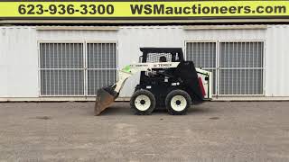 Terex TSR50 Skid Steer For Auction May 11th 2019