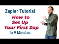 Zapier Tutorial:How to Set Up  Your First Zap- Step-by-Step | zapier integrations | sms by zapier