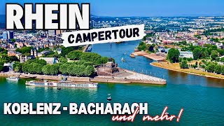 Rhein-Abenteuer im Wohnmobil: Burgen, Loreley und zauberhafte Städte! 🇩🇪✨