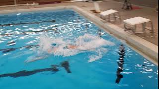 Lamar Aquatics Back crawl Start