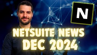 NetSuite News - December 2024