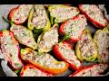 🫑 The BEST Chicken Stuffed Peppers – A Recipe You'll Make on Repeat! | Cozy morning cooking