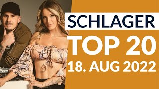 SCHLAGER CHARTS TOP 20 - 18. August 2022